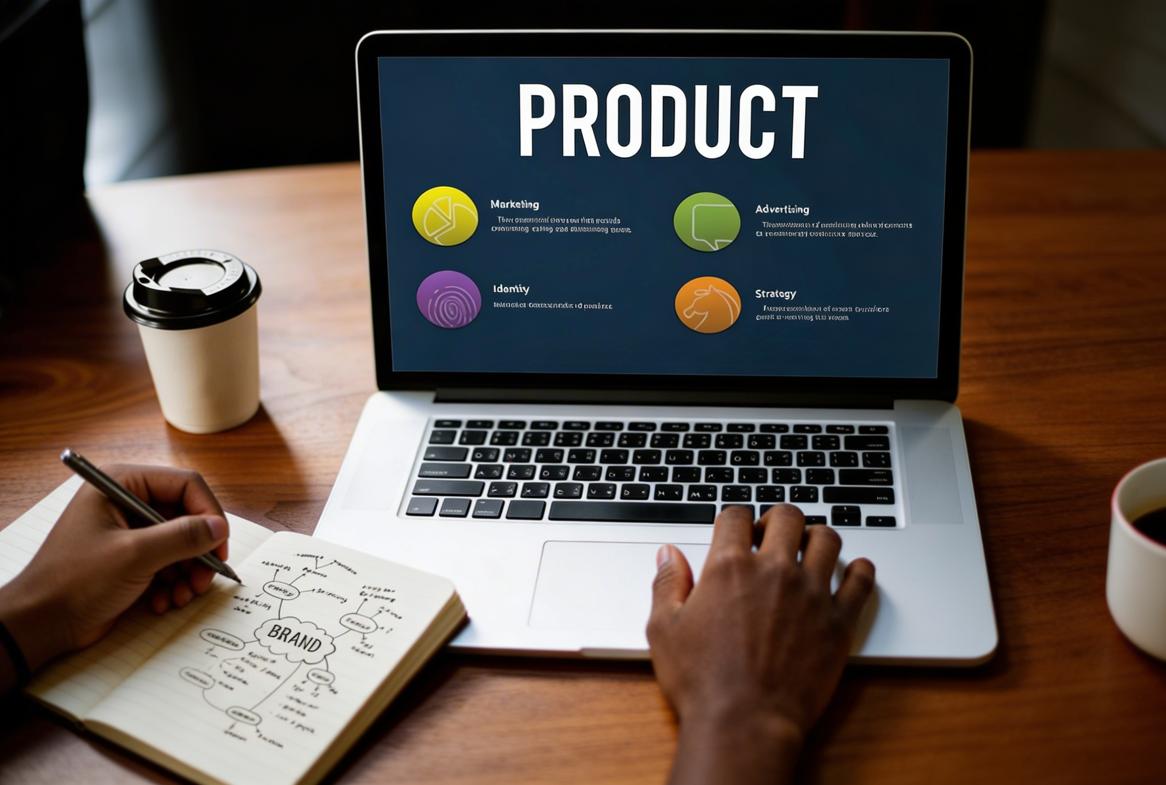 Collaborative work session in a modern office